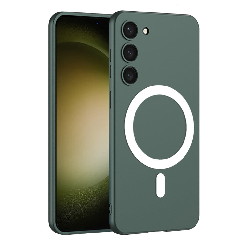 GKK til Samsung Galaxy S23 TPU PC-cover kompatibel med MagSafe Ultra Thin Skin-touch-telefoncover GKK til Samsung Galaxy S23 TPU PC-cover kompatibel med MagSafe Ultra Thin Skin-touch-telefoncover